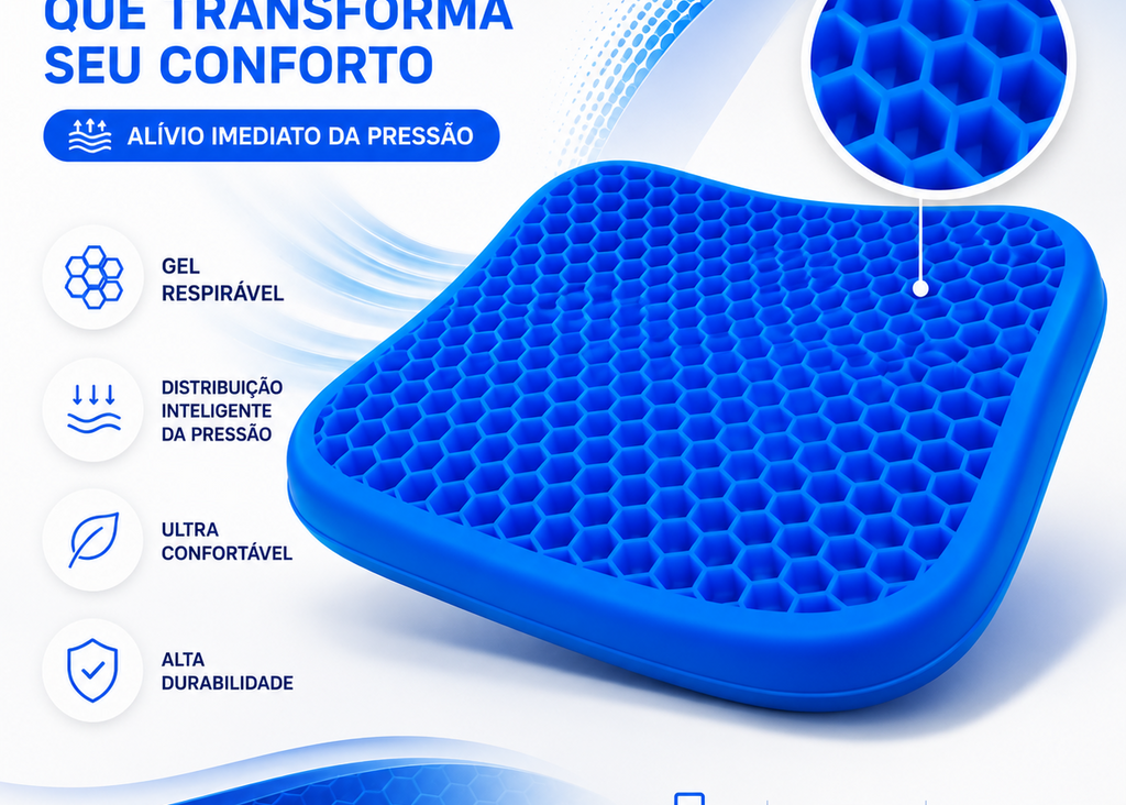 Almofada Ergonômica em Gel