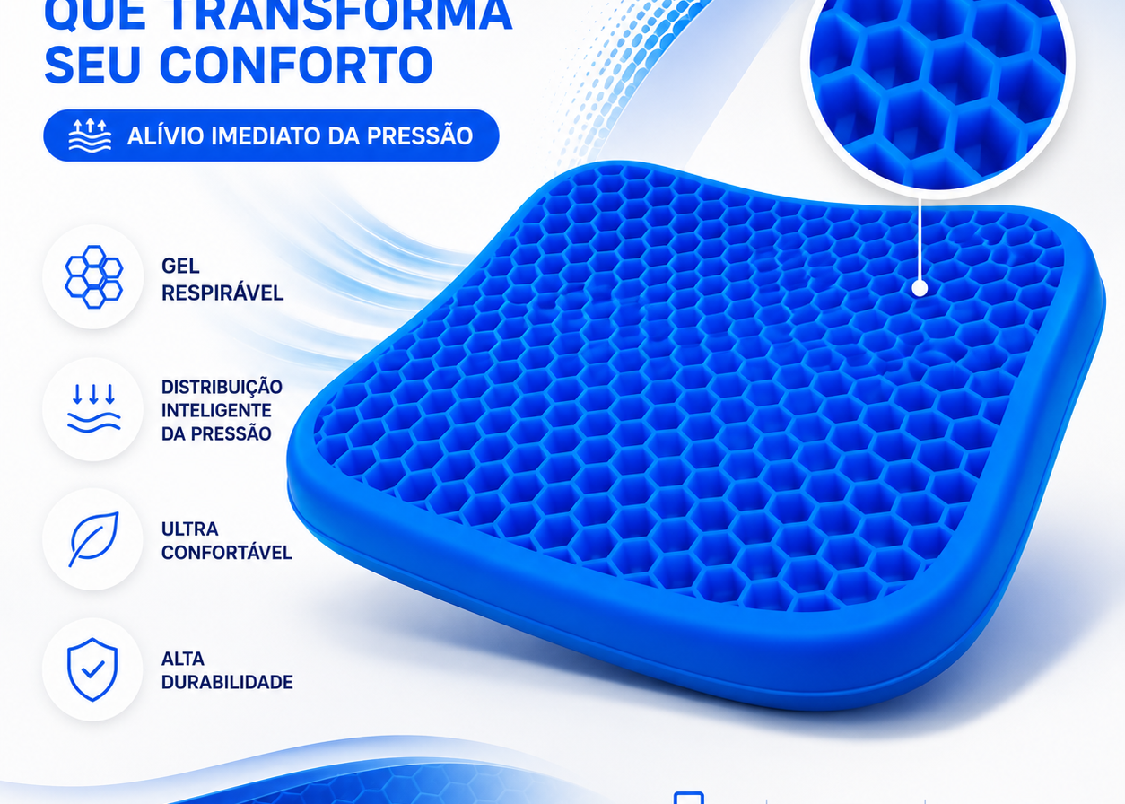 Almofada Ergonômica em Gel