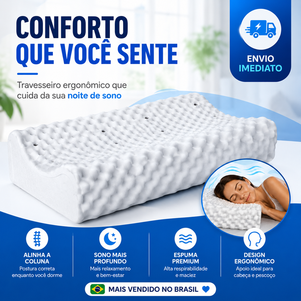 Travesseiro Cervical