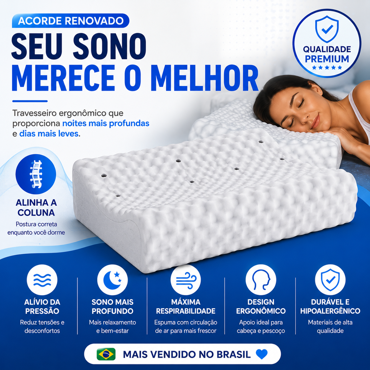 Travesseiro Cervical
