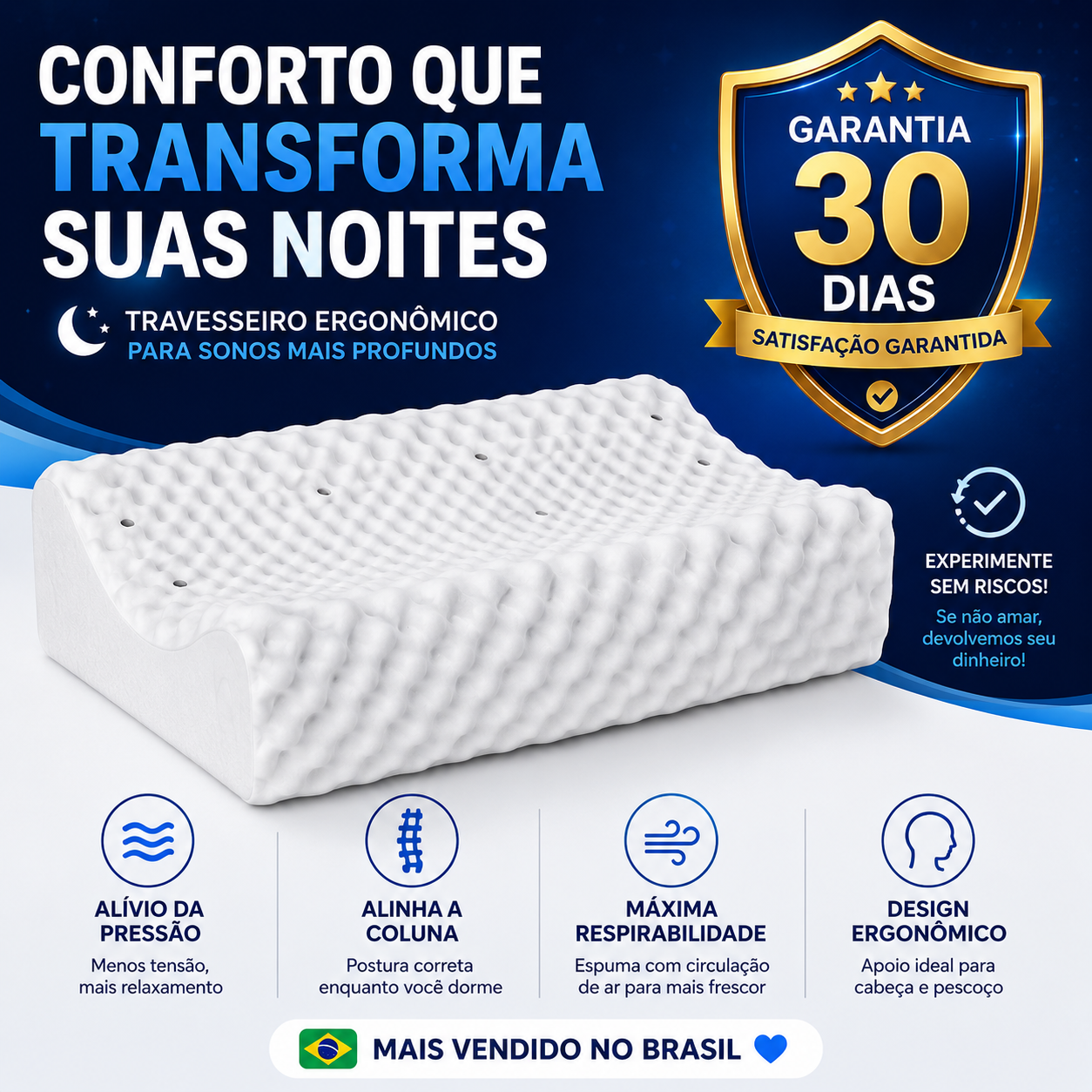 Travesseiro Cervical