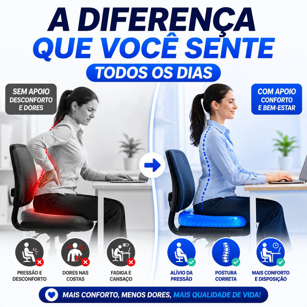 Almofada Ergonômica em Gel