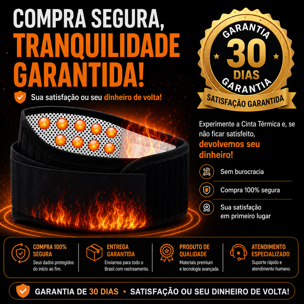 Cinta de Suporte Lombar