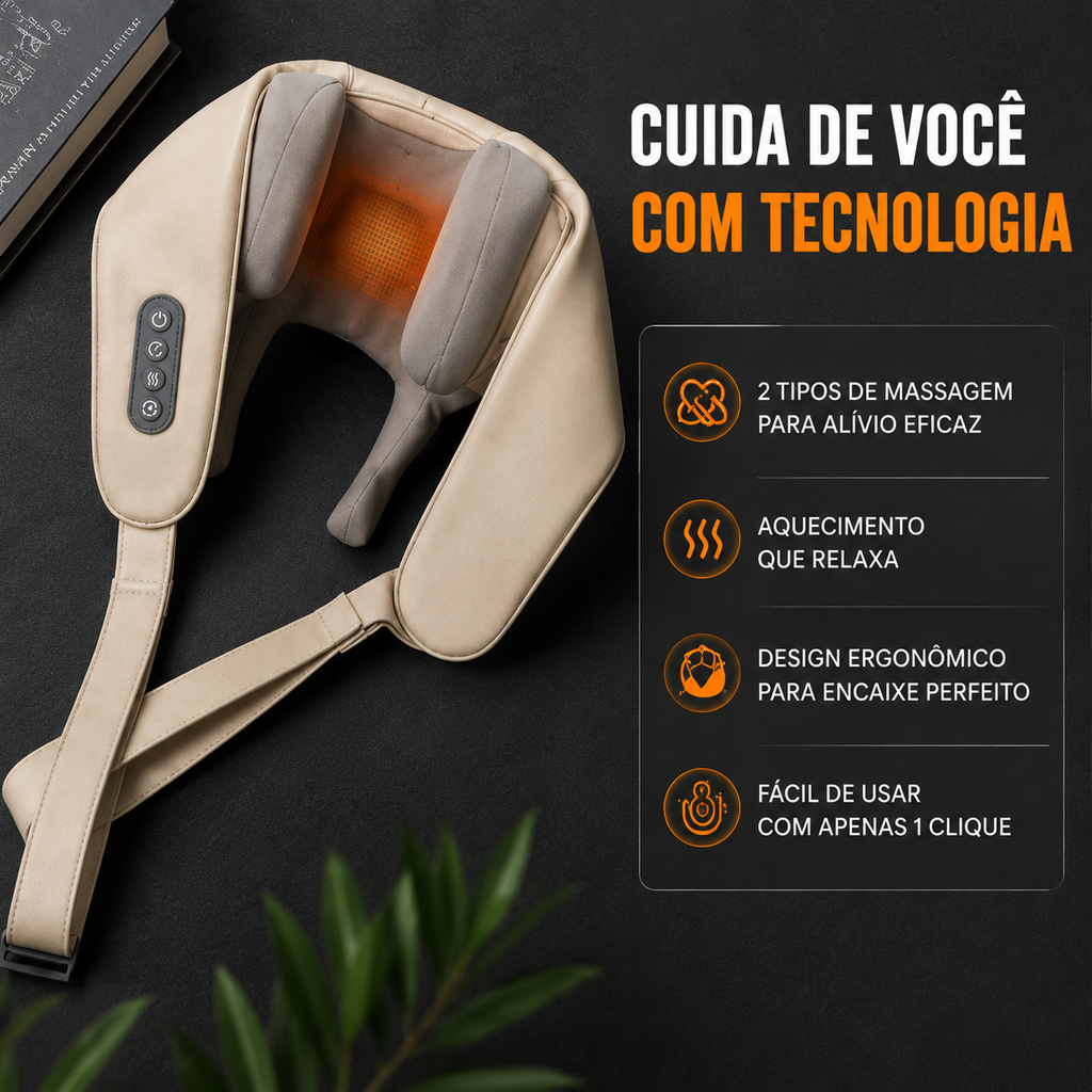 Massageador Shiatsu Premium